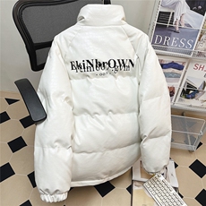 中性风平铺鳄鱼纹棉衣男手塞棉夹克PU皮棉服外套男8507P120控158，男装夹克，星座226-1
