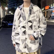 长袖衬衫男港风潮流C131P28,男装衬衫,星座1116-2