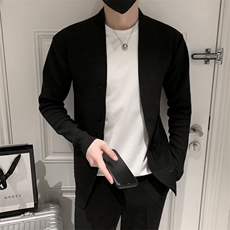 春季新款毛衣男开衫男外套个性针织衫帅气外穿披风S303，男装针织衫/毛衣，星座1116A-2（原606A-1）