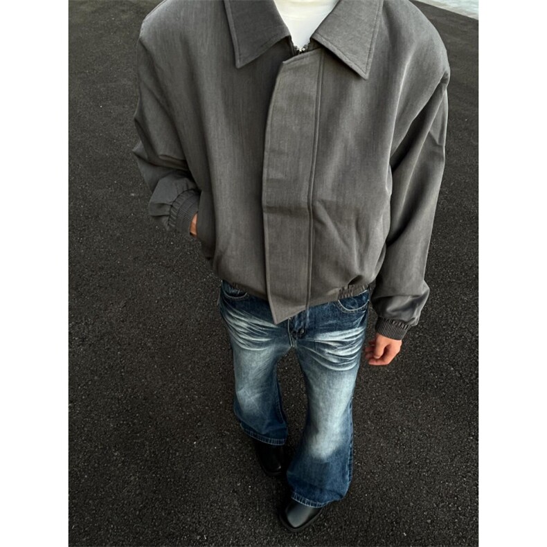 【有货】cleanfit短款行政夹克外套男高级感痞帅XZ-255LL-P75图片