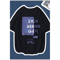 1图案已注册日系休闲情侣大码M-5XL短袖T恤男挂拍7006特P18控39，男装T恤，星座226-2