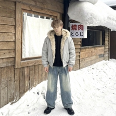 现货高品质美式高街冬季重磅硬挺短款座山雕毛领棉衣男女加厚外套，男装棉衣，电商A486-1