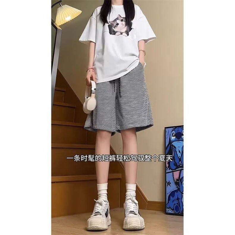 【网图现货】夏季针织条码五分裤男9089/P30,男装牛仔裤,星座205-3