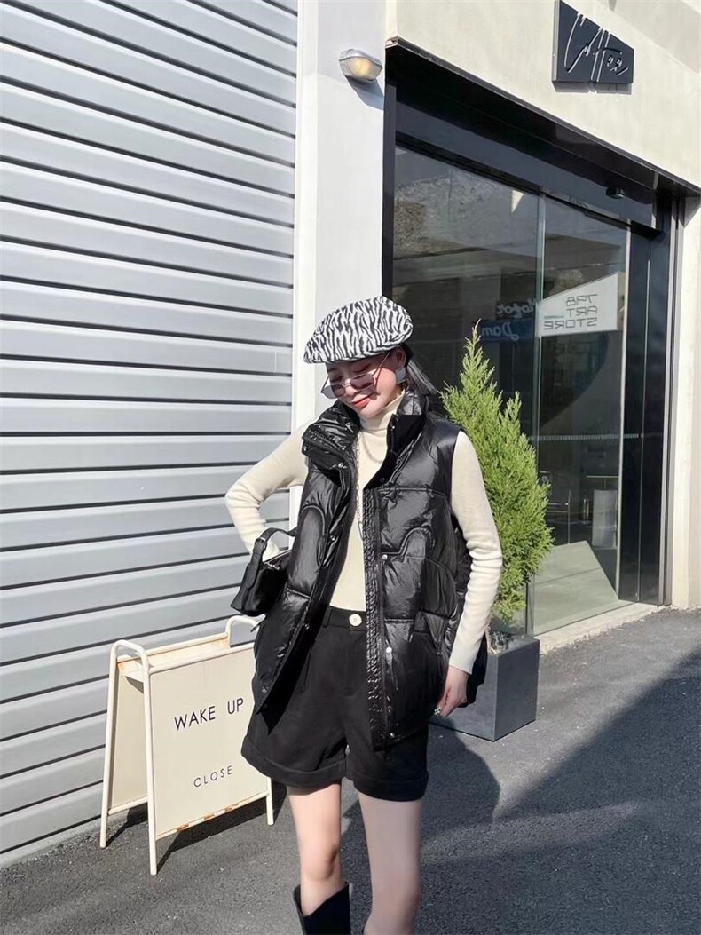 韩版宽松冬季马甲，哦，女装马甲，春信拙源