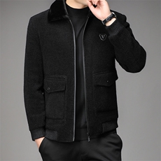 QLMXN2225秋冬新款2022年男士休闲服加厚保暖休闲夹克外套P153，男装棉衣，电商B360
