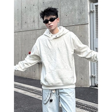 秋季休闲宽松连帽卫衣男款美式高街潮牌上衣外套W208-P47，女装短外套，星座208-5