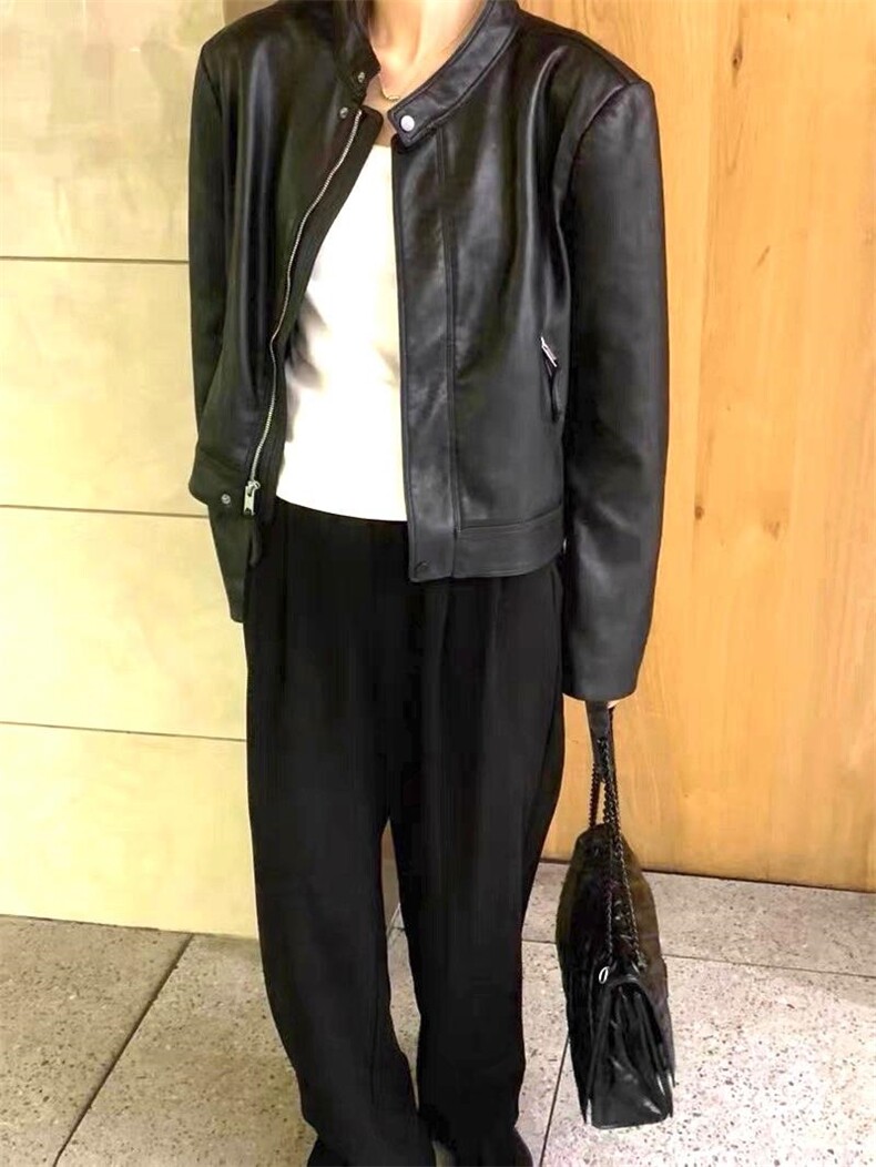 皮衣，女装皮衣，卡薇尔