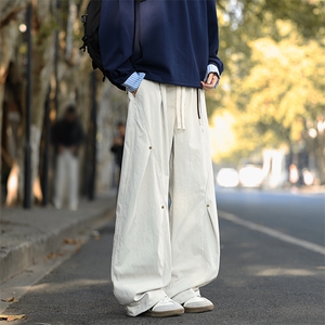 春季现货男女同款直筒休闲裤DSA157B-K2601-P47