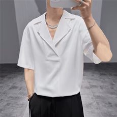 网图现货新款夏季衬衫短袖T恤RS509-P45，男装T恤，星座1005-4