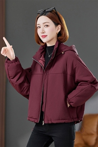棉衣棉服女2024新款秋冬小个子休闲大码胖mm棉衣外套妈妈洋气图片