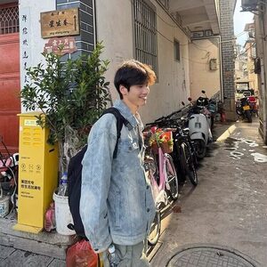 【有货】DW158-P68牛仔外套男生秋季美式高街工装夹克青少年牛仔图片