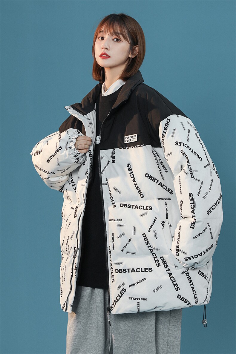 2022冬季新款立领服潮流宽松休闲衣A161-2890-P85,男装棉衣,电商A161