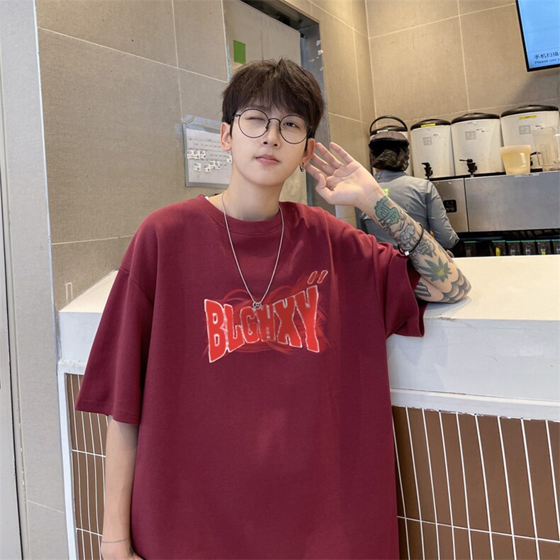 量大优供视频230g重磅纯棉短袖t恤男XT527-特P19,男装T恤,电商B371