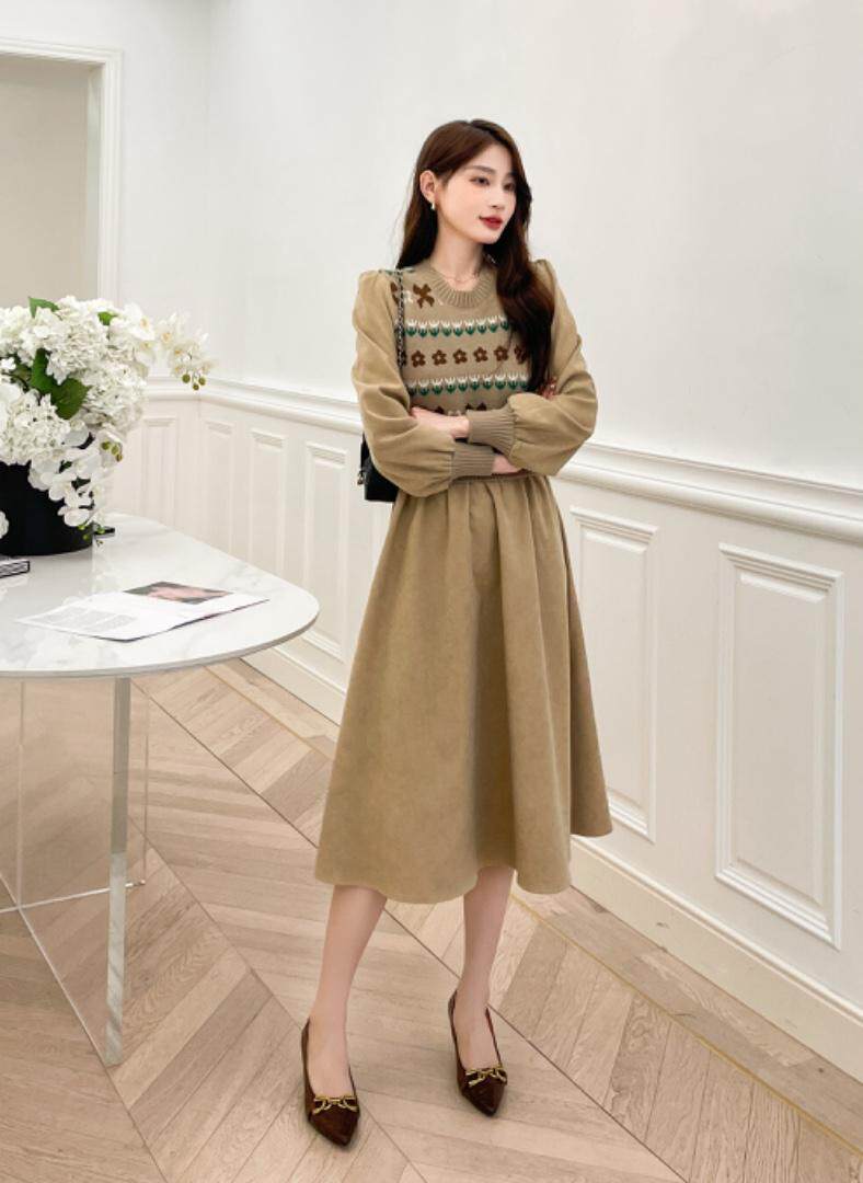 秋装新款连衣裙，女装连衣裙，琴菲儿