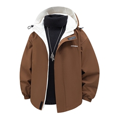 秋季户外夹克男双面穿冲锋衣外套DSA157B-JK7902-P70，男装夹克，电商A157B