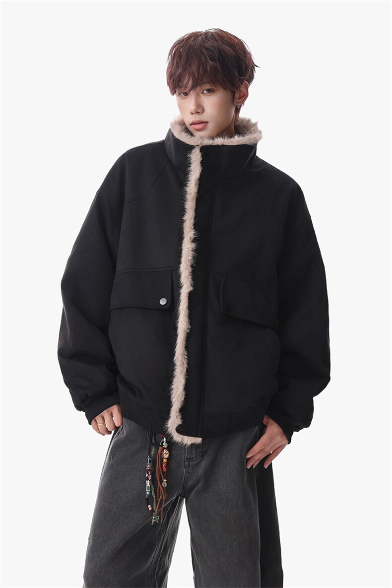 主推冬季新款宽松/座山雕加厚外套潮加厚棉衣XZ102B-1M801-P135,男装棉衣,星座102B-1