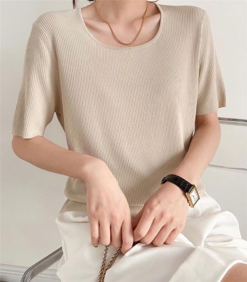 圆领冰丝短袖，其它，魅力元素