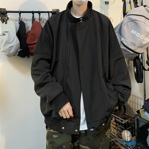 抖音直播！垫肩阿尔法飞行员夹克男 CP35-70图片