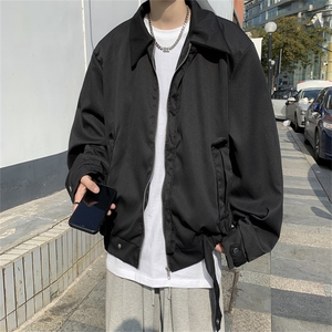 日系宽松街头工装外套男春秋chic百搭设计感上衣夹克JK07261-P50图片