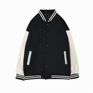 原宿风外套男春秋港风休闲vintage棒球服韩版宽松痞帅飞行员夹克图片