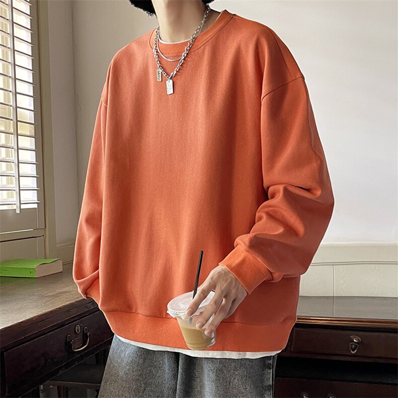 秋季新款男百搭港风卫衣VE55100-P31控48,男装卫衣,星座717