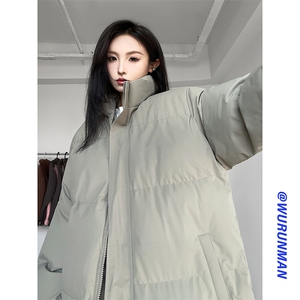 主推！三防面料加绒加厚立领大码棉衣羽绒服男 MY1266-特批68图片