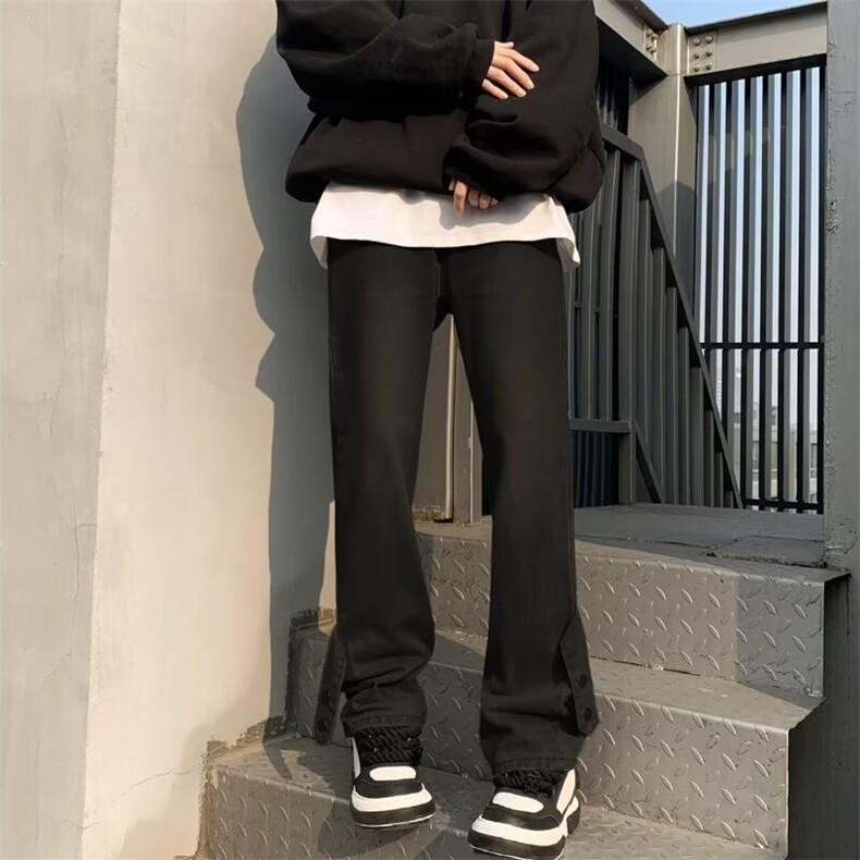 美式牛仔裤男款秋季长裤潮B1082P40,男装牛仔裤,星座1116-2