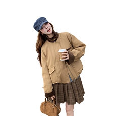【新品】赵露思同款夹棉加厚工装棉服外套女5151-P165-K238，女装棉衣/棉服，2C126