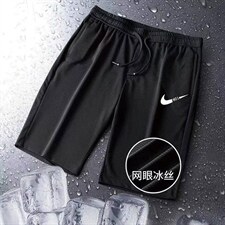 wish跨境大码新款夏季男士冰丝短裤网眼1210-2-DK合集-P10，男装牛仔裤，星座1816-2（原1210–2）