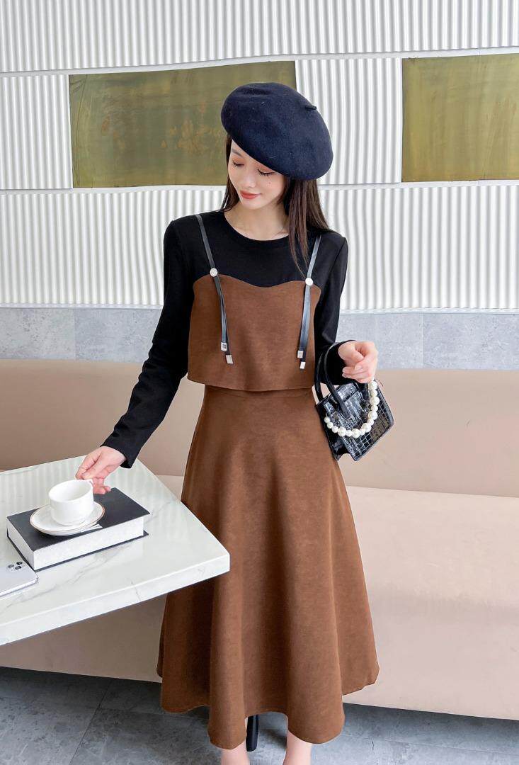 秋季时尚连衣裙，女装连衣裙，亿炫(5F)