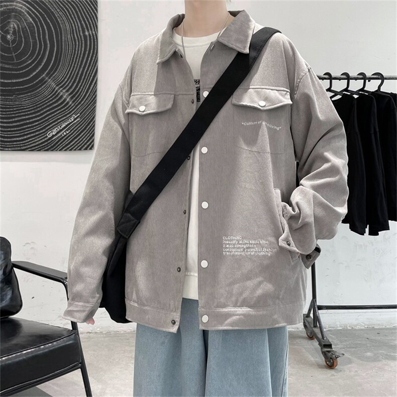 春秋季百搭休闲宽松夹克男士 JK154-P55图片