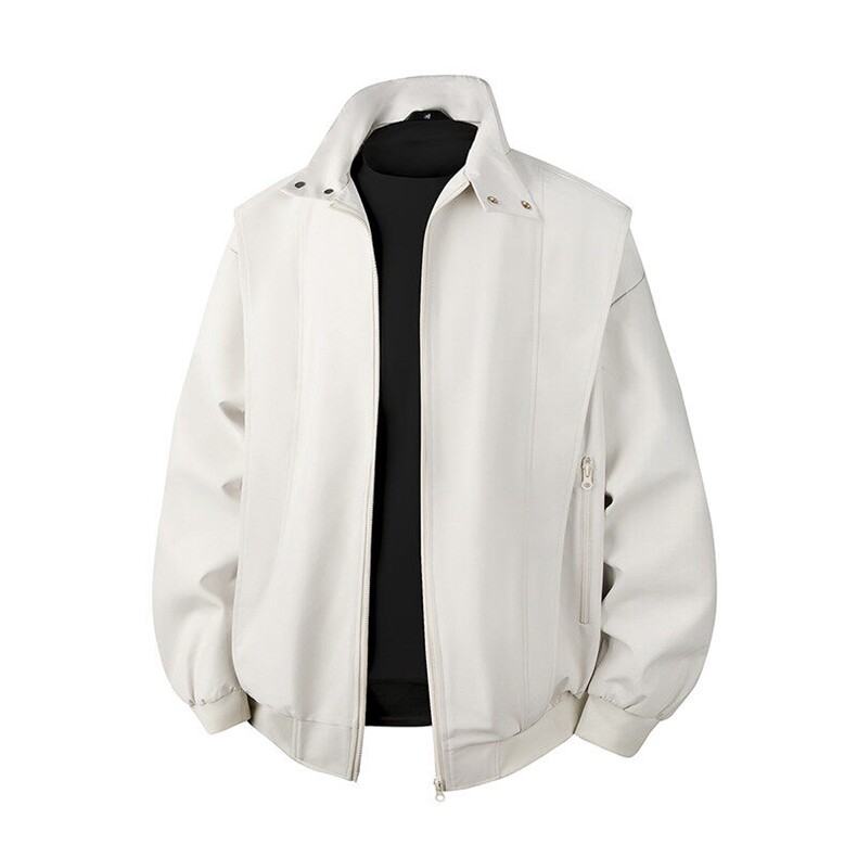 硬汉风户外夹克男立领纯色上衣冲锋衣外套DSA157B-JK7868-P70,男装夹克,电商A157B