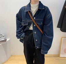 磨毛牛仔外套，其它，素妮