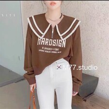 卫衣百搭款，女装卫衣/绒衫，茶玛