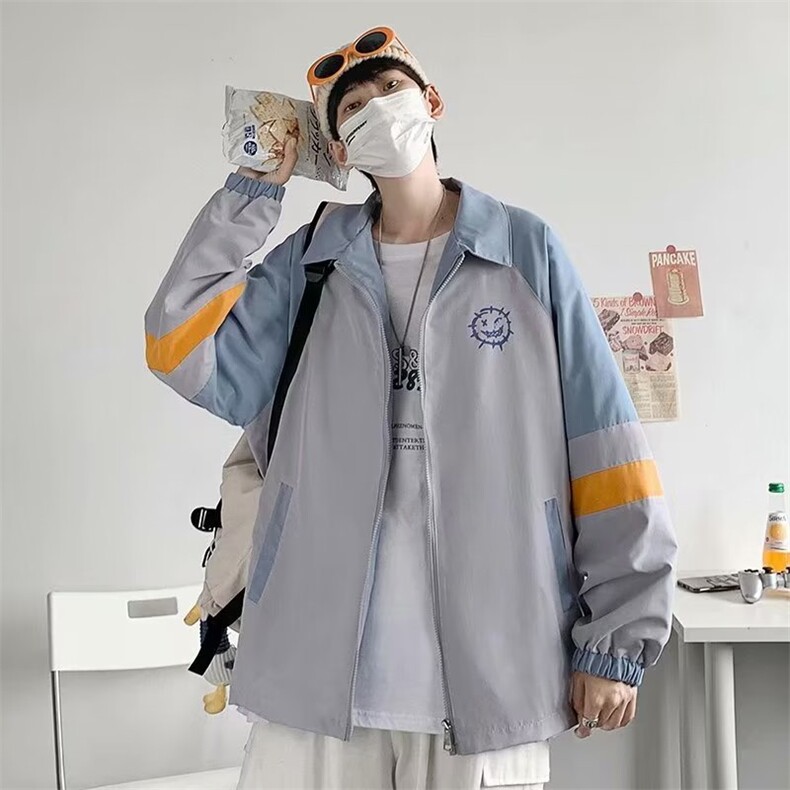 潮流夹克潮男休闲时尚外套YW015P50,男装夹克,星座1116-2