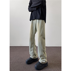 美式ins高街vibe重工艺水洗牛仔裤货号K2316P55，男装牛仔裤，电商A063