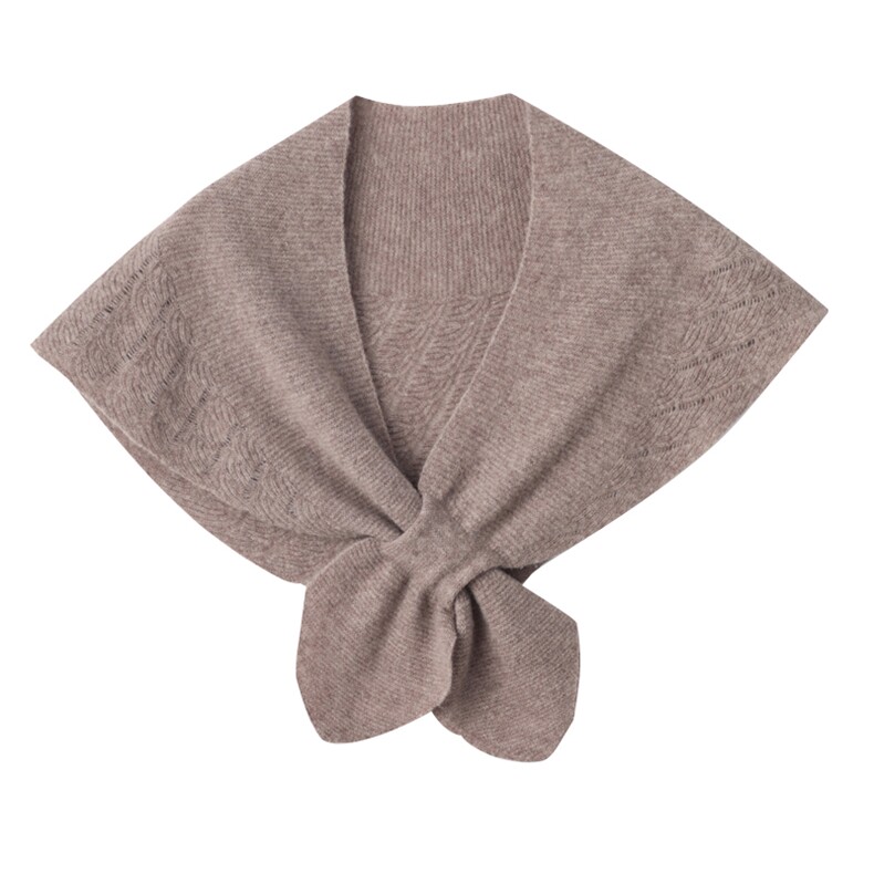 春秋新款披肩保暖短款针织薄款披肩羊毛鱼尾披肩,饰品披肩,九月九羊绒
