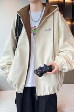 春秋季皮衣外套男女同款新款美式夹克XZ102B-1-JK2535P85，男装皮衣，星座102B-1