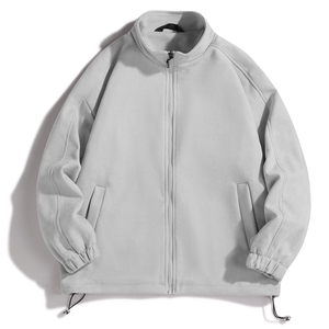 复古麂皮绒外套秋冬款潮牌棒球服宽松夹克潮牌外穿 A438-3720-P70图片