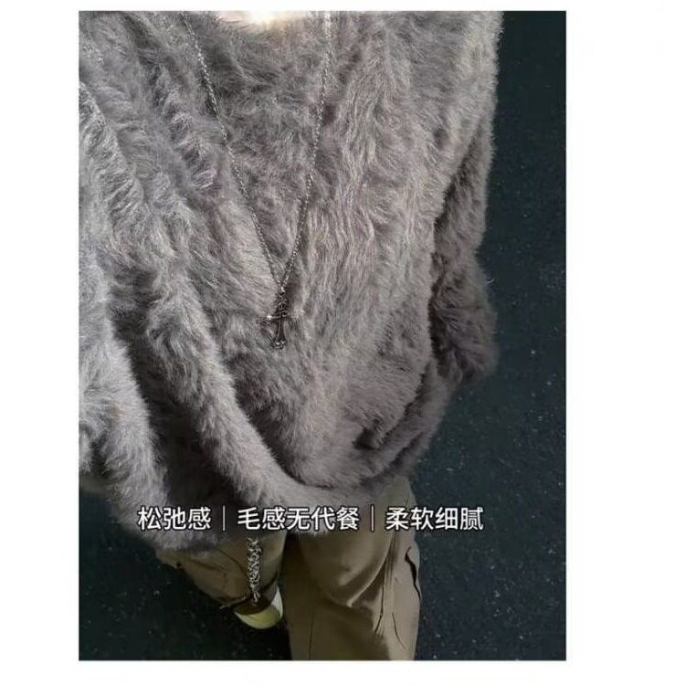 现货cleanfit毛衣慵懒高级感男秋冬针织衫内搭外套2LM8155-P55,男装针织衫/毛衣,星座1008