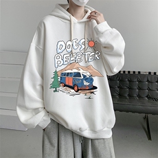 连帽卫衣男大码运动服帽衫外套WY2269-P35加绒款-P40，男装卫衣，电商A040