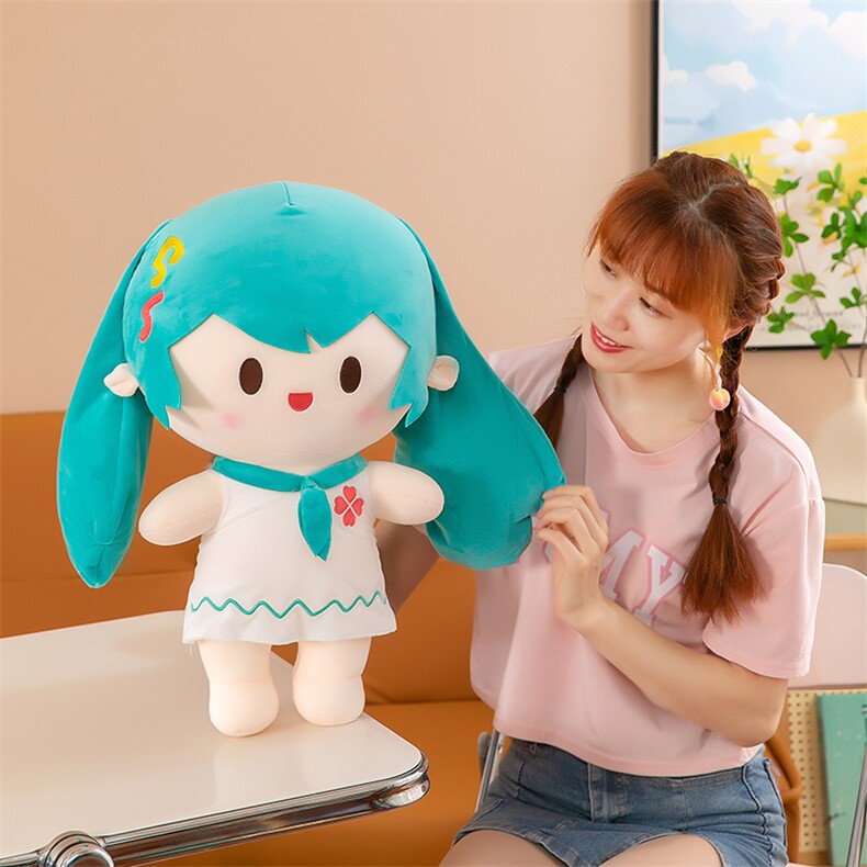 Q版初音公仔，顶新毛绒玩具网供