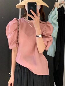 夏天时尚小衫图片