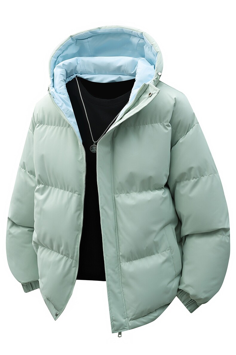支持二开冬装加棉加厚连帽棉衣男女大码外套面包服棉服M811-P70,男装棉衣,电商A441