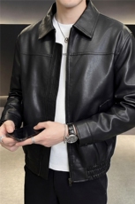 春款轻熟抖音夹克皮衣口袋外套男JK-3016-P90，男装夹克，电商A236