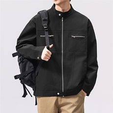 主推工装飞行夹克秋季立领棒球服外套A436-1807-P80119，男装夹克，电商A436