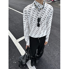 XZ1005-1-TTH0050-批48控68-小众高级感高领透气冰丝打底长袖T恤，男装T恤，星座1005-1