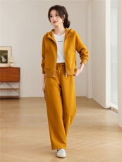 2026年春季休闲针织套装，女装套装/套裙，文熹诺