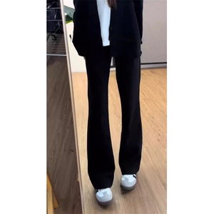 网络图现货 美式微喇叭休闲高级感垂感加绒西裤JXK017-P30绒35图片