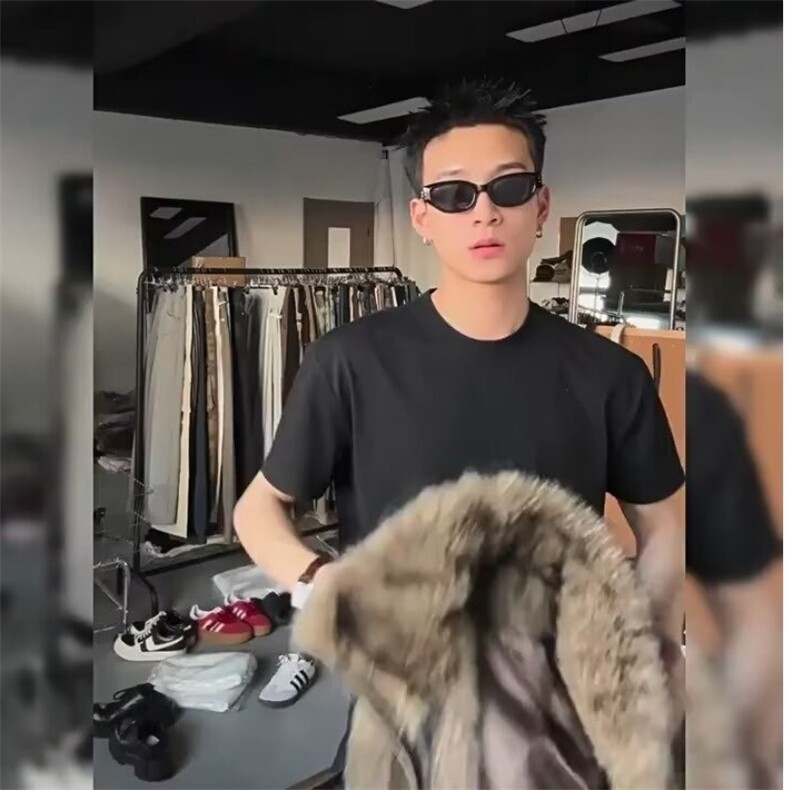 M78-P91秋冬美式复古座山雕毛领结构棉服冬季加厚飞行夹克外套,男装夹克,电商B323A